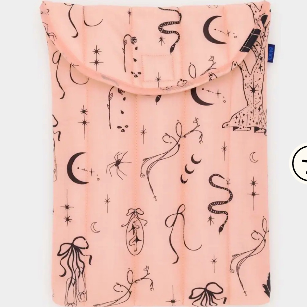 BAGGU 13/14” Ballet Icons Laptop Sleeve NEW NWT LAST ONE
